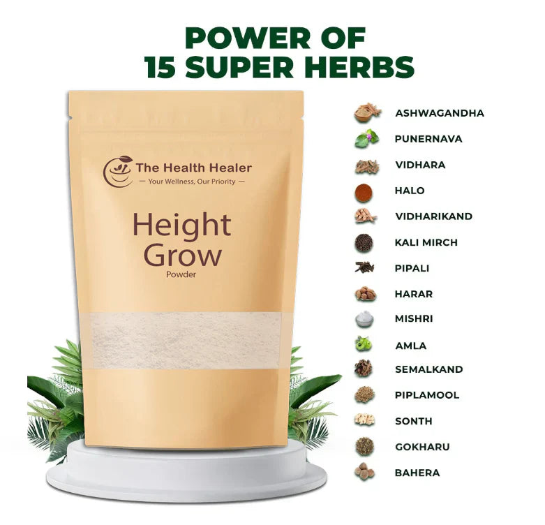 Height Grow Veda – 100% Herbal Formula for Natural Height Increase